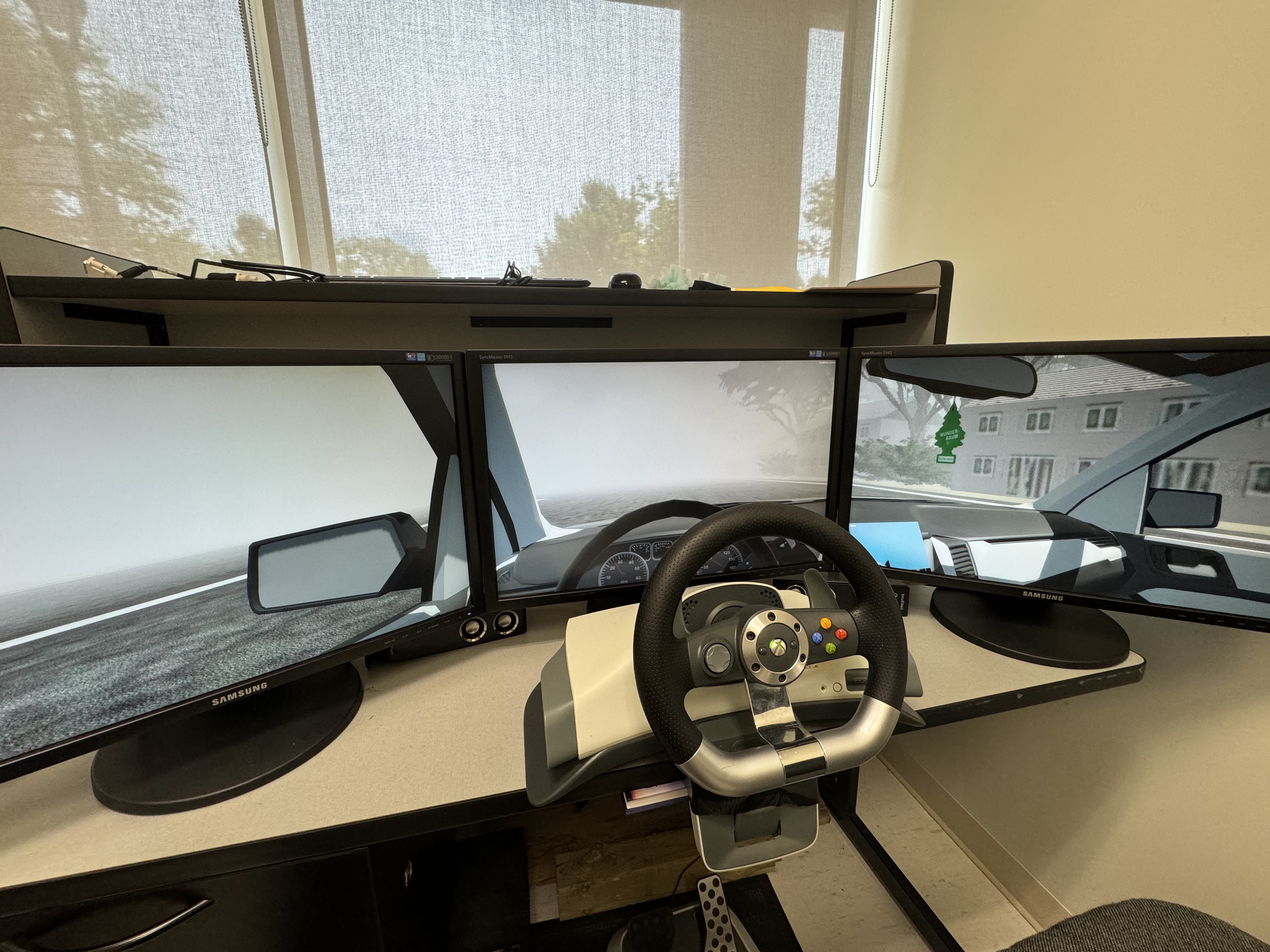 Driving Simulation Image